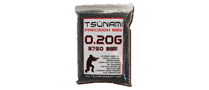 Tsunami .20g Black BBs 3750-Rds