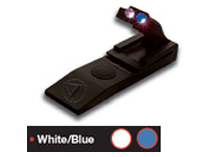 Clip-on LED, white/blue