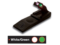 Clip-on LED, white/green